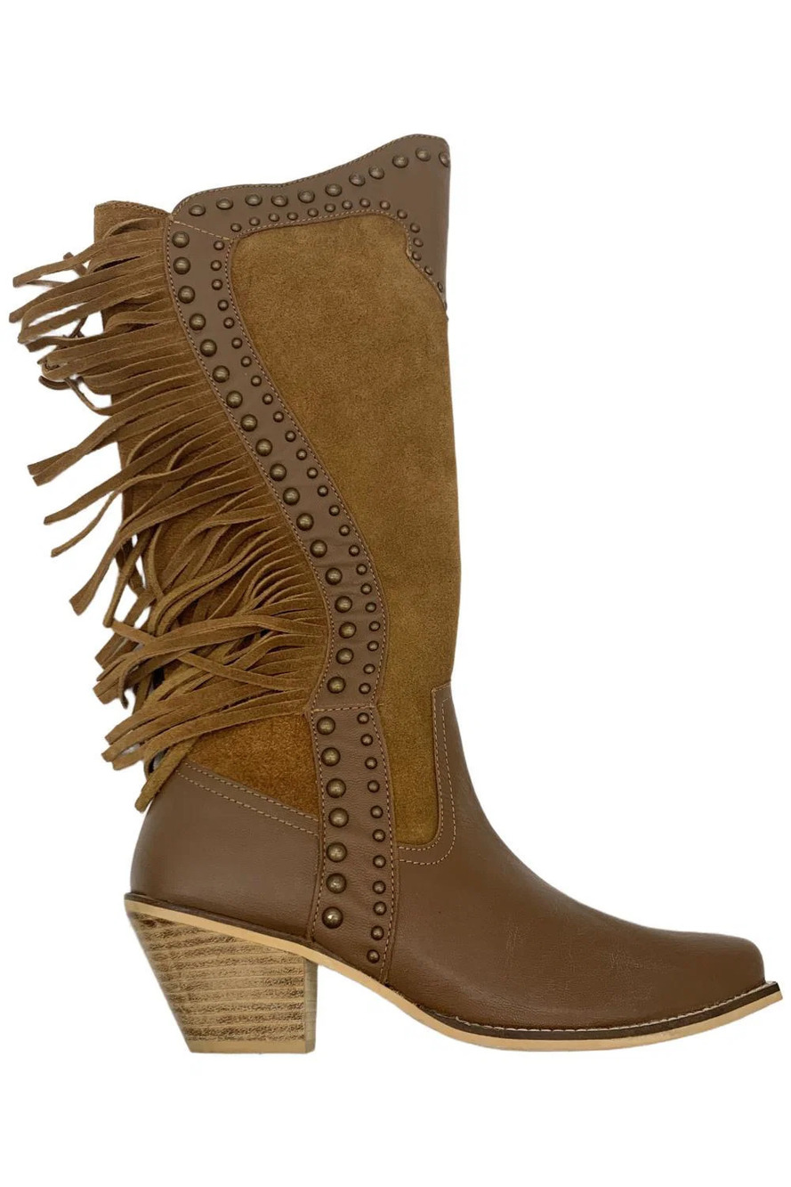 Very Volatile Women's Palomino Boots Tan - Medium
